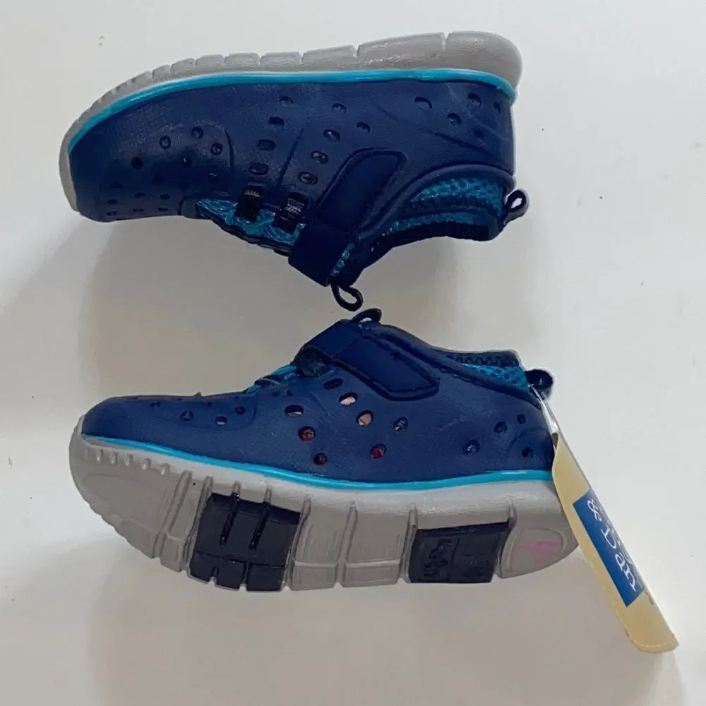 Lily Dan Blue Kids Boy Shoes Size 5:6